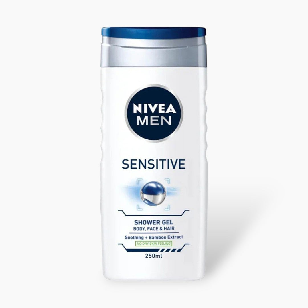 Nivea Men 3 In 1 Sensitive Shower Gel 250ml