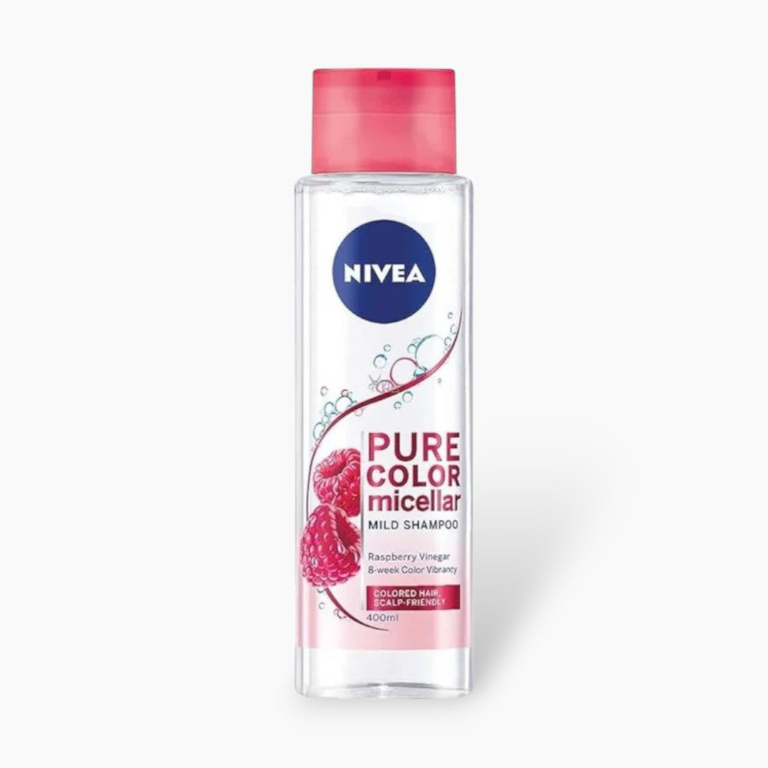 Nivea Raspberry Pure Color Micellar Mild Shampoo 400ml