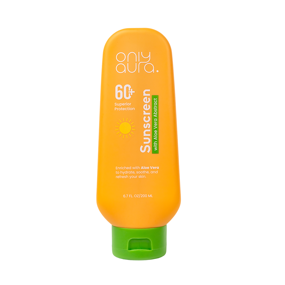 ONLYAURA ALOEVERA  SUNSCREEN SPF60+ 200ML