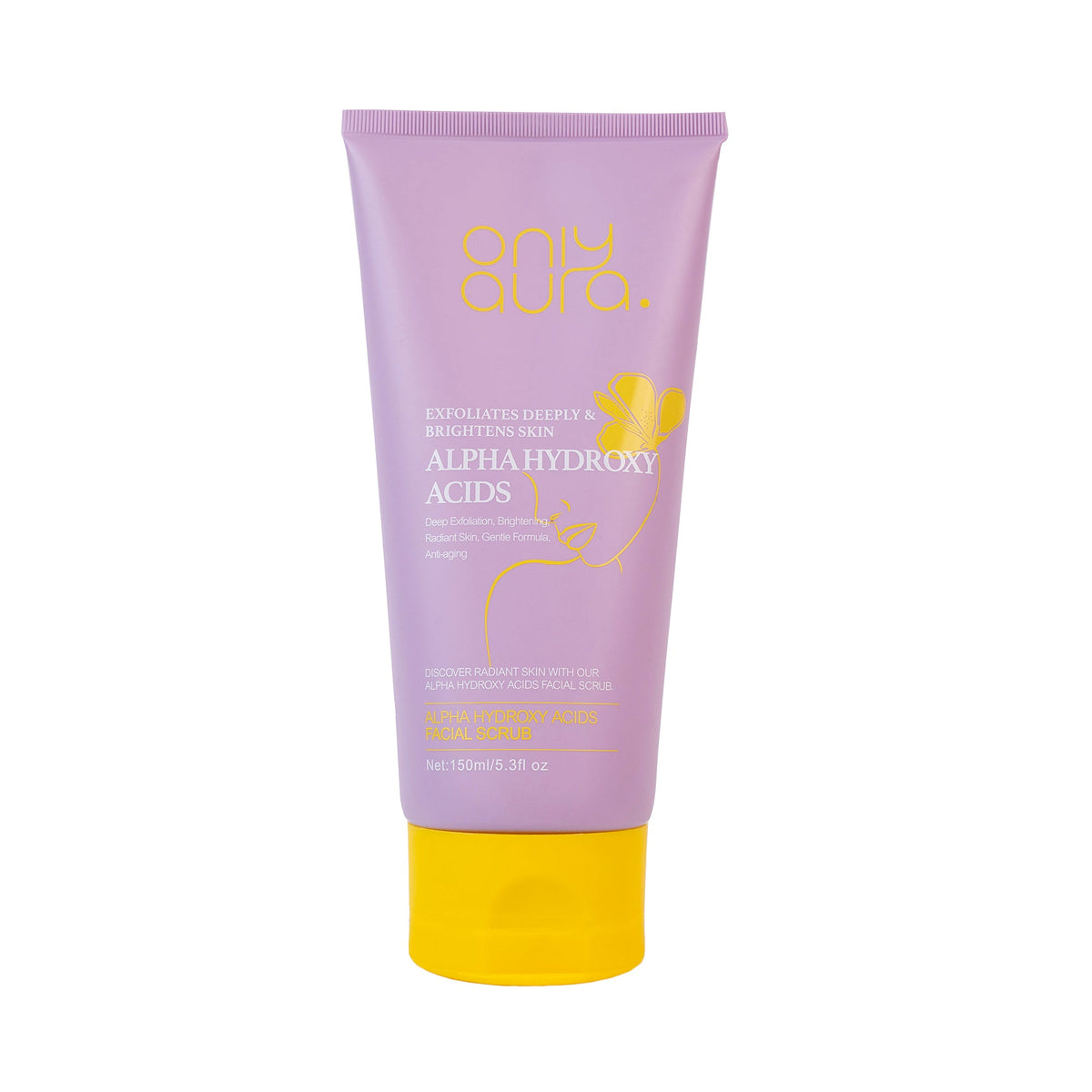 ONLYAURA ALPHA HYDROXY ACIDS FACIAL SCRUB
