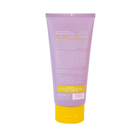 ONLYAURA ALPHA HYDROXY ACIDS FACIAL SCRUB