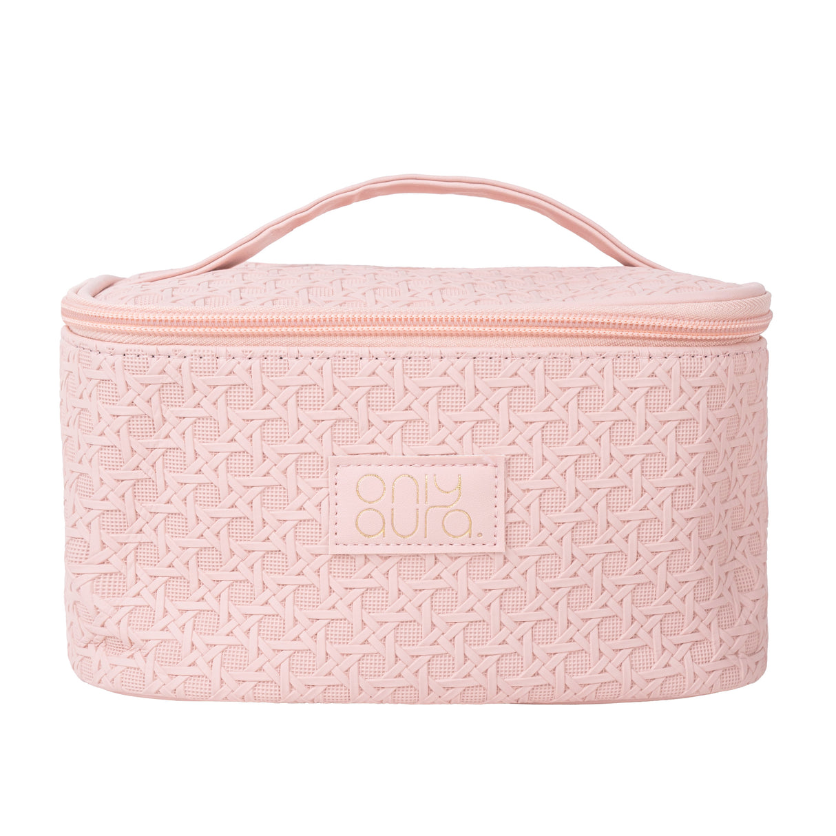 ONLYAURA COSMETIC BAG  215-308# PINK PU MATERIAL