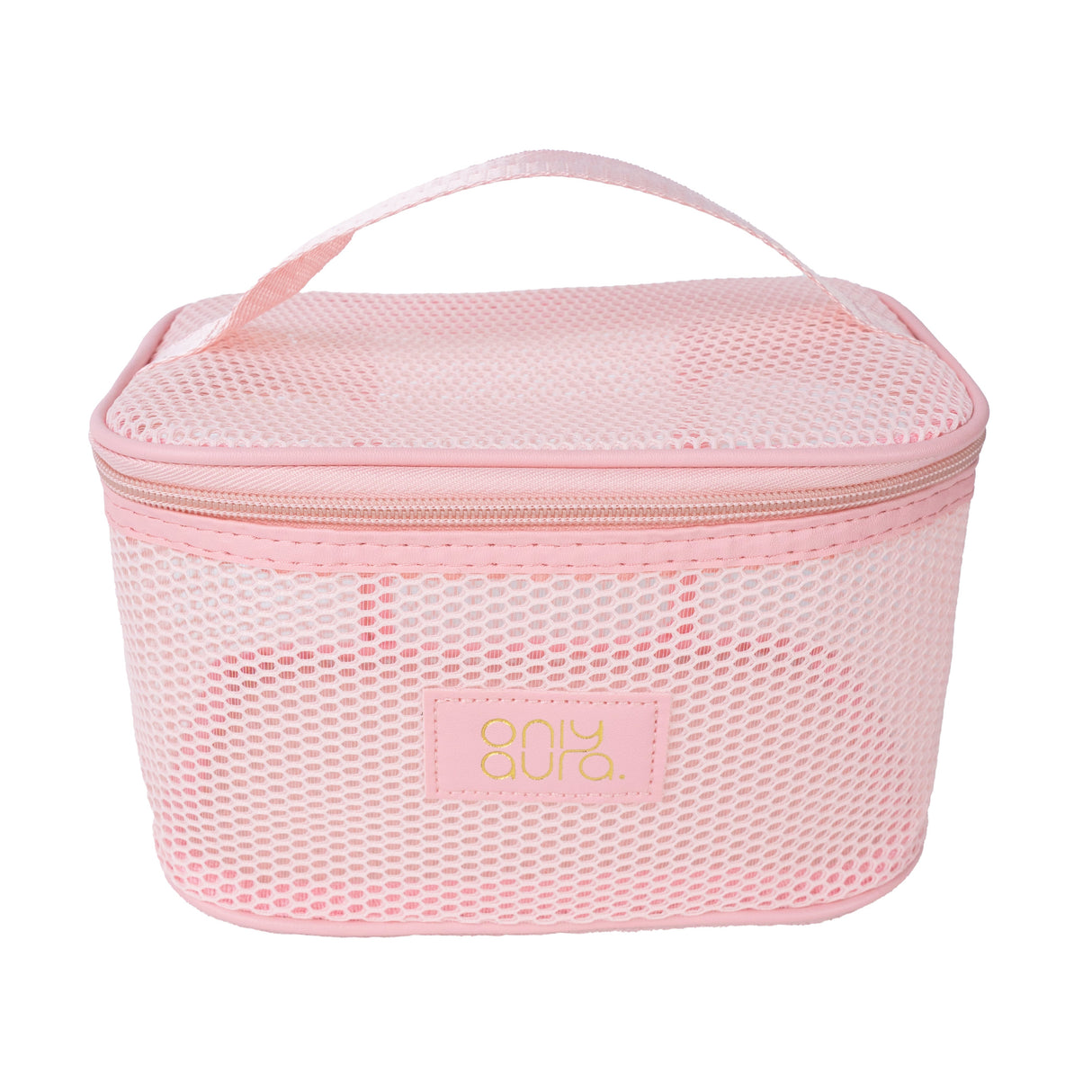 ONLYAURA COSMETIC BAG  3331# PINK GRENADINE MATERIAL