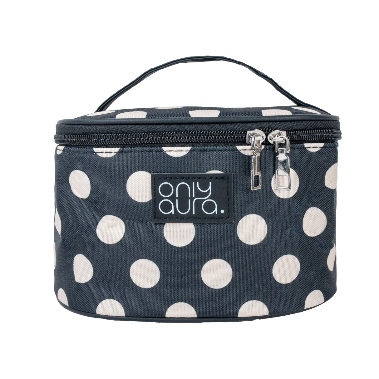ONLYAURA COSMETIC BAG  YA2609# BLACK CLOTH MATERIAL