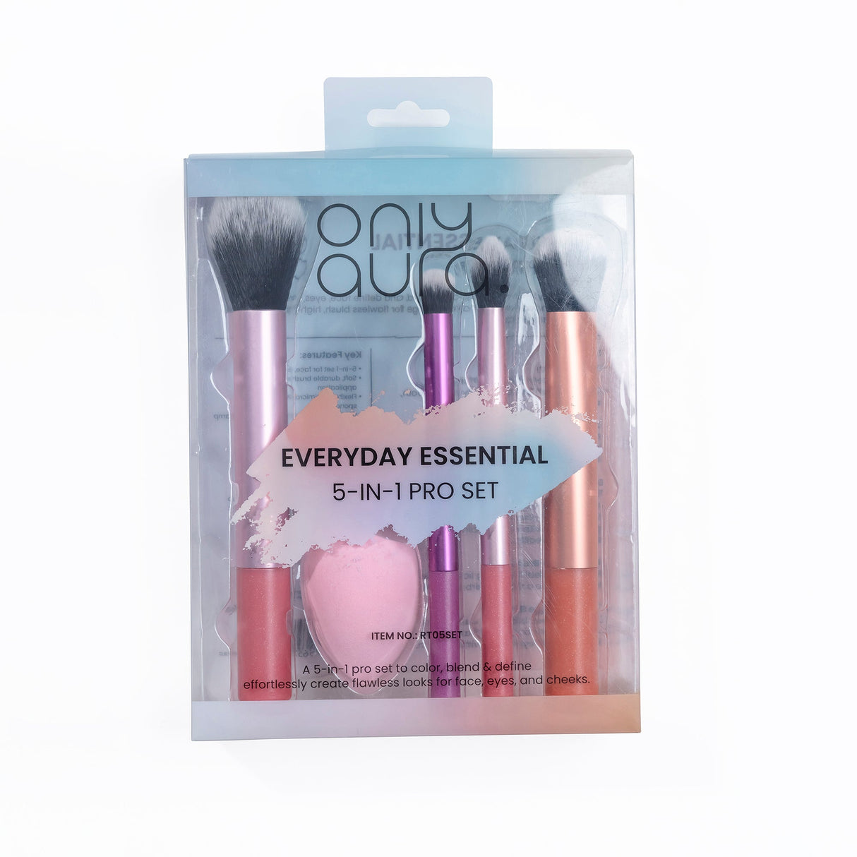 ONLYAURA  EVERYDAY ESSENTIAL 5 IN 1 PRO SET  (RT05SET), 120G