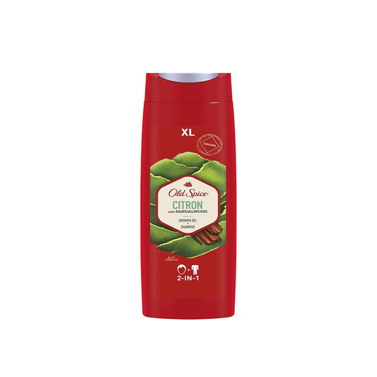 Old Spice 2 In 1 Citron Shampoo & Shower Gel 400ml