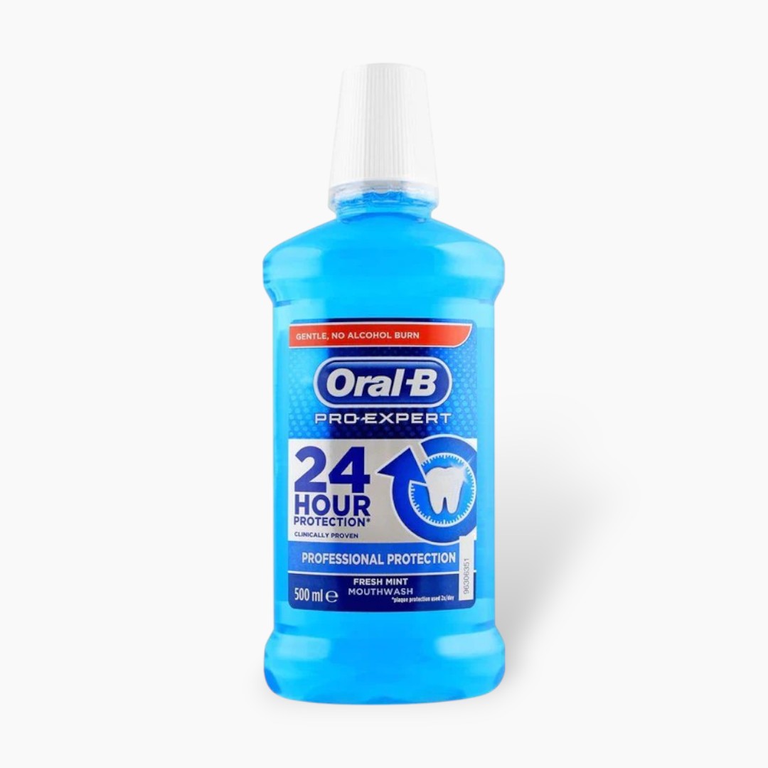 Oral B Pro Expert Protection Fresh Mint Mouth Wash 500ml