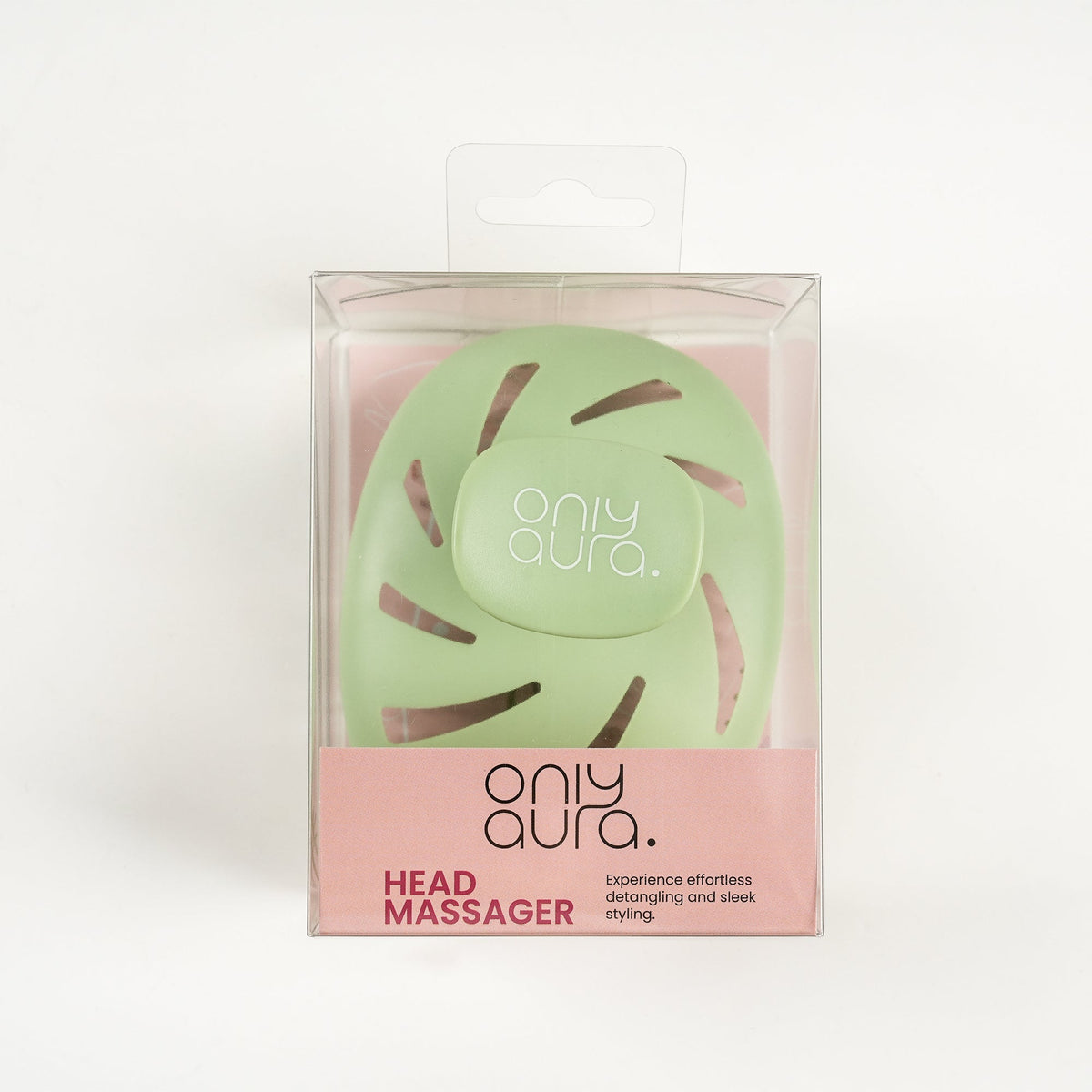 ONLYAURA DETANGLING HAIRBRUSH GREEN PB440066