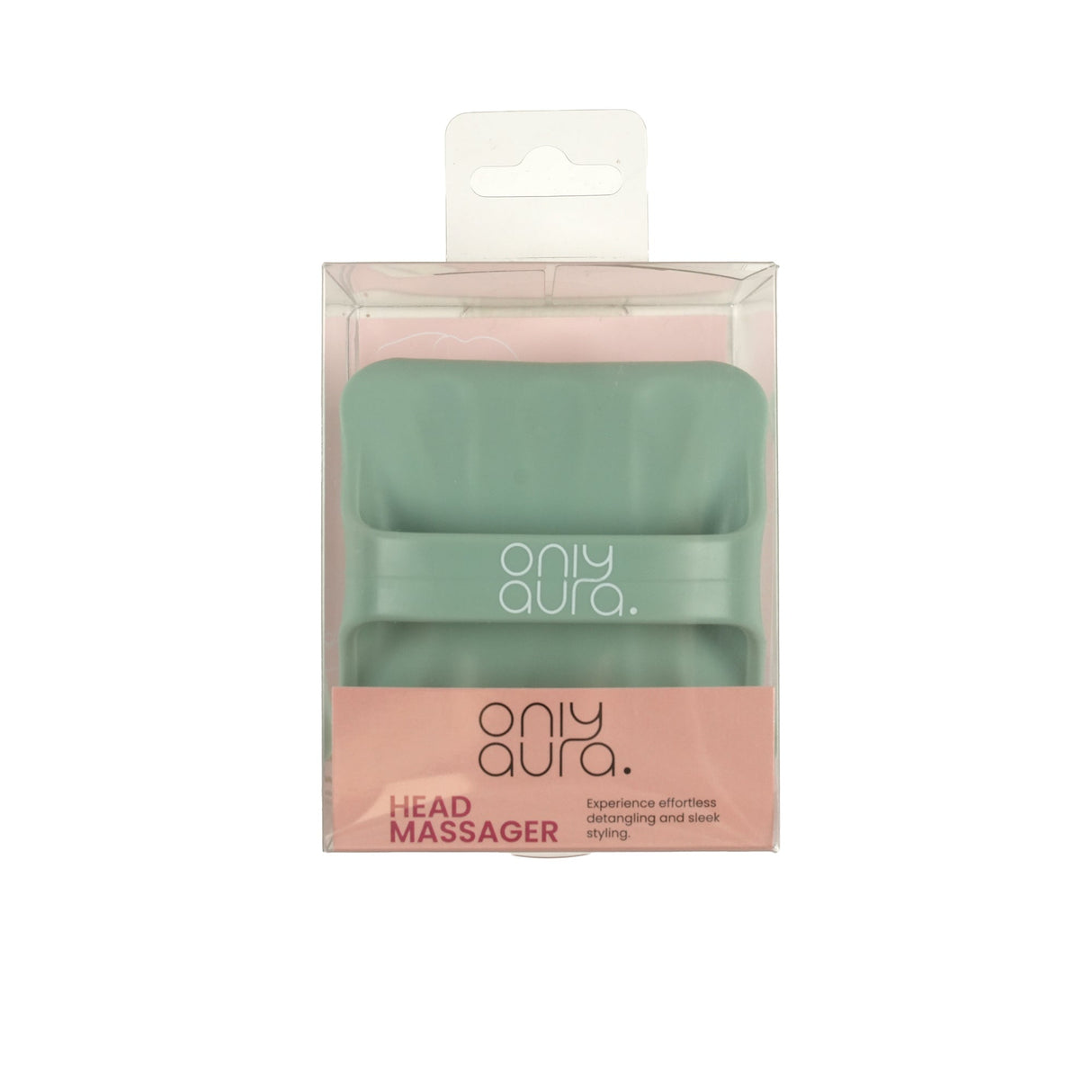 ONLYAURA DETANGLING HAIRBRUSH GREEN PF140039