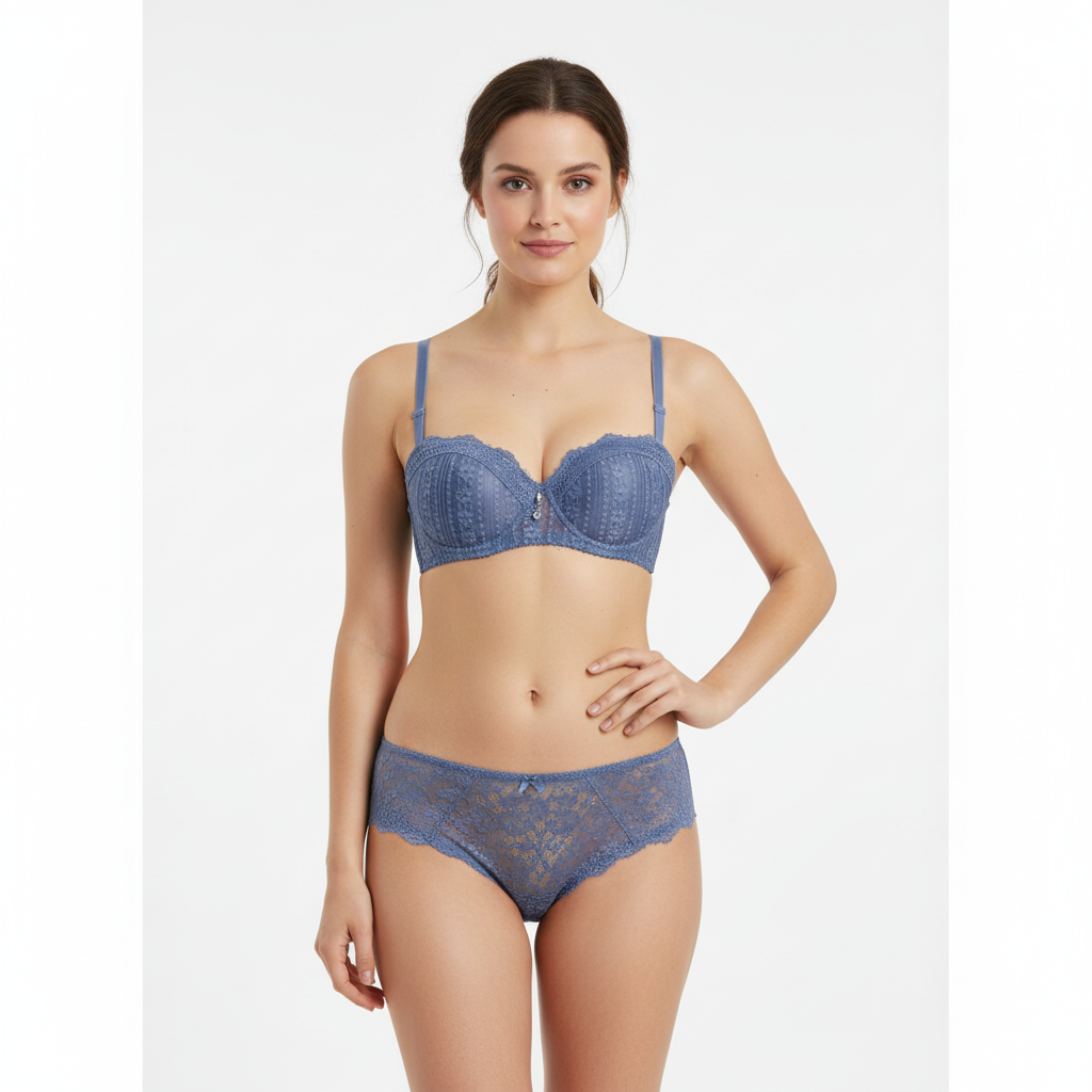 Belleza Lingerie Padded Wired Bra Set - CD083