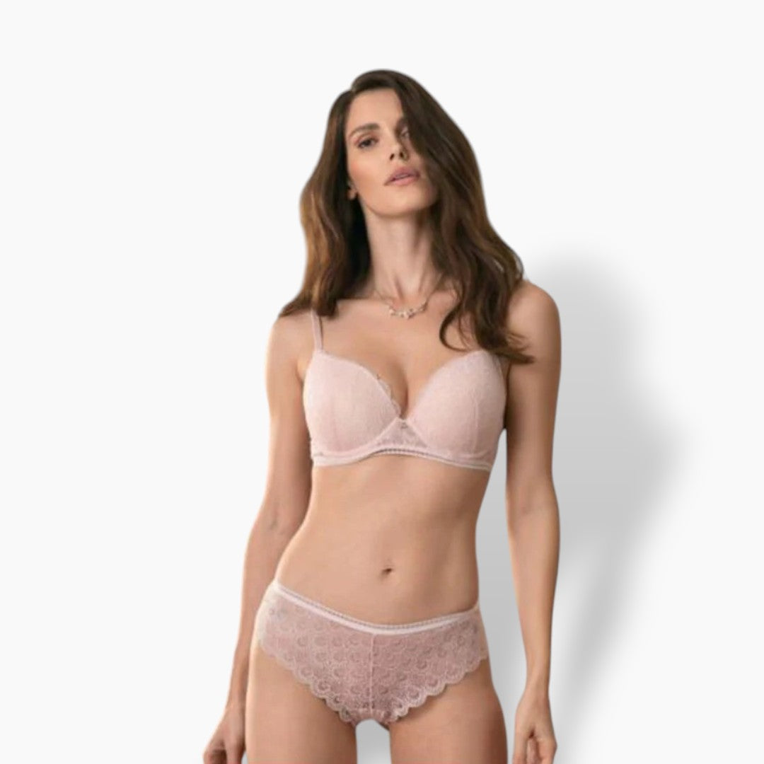 Pierre Cardin Ecru Bra Set 4700
