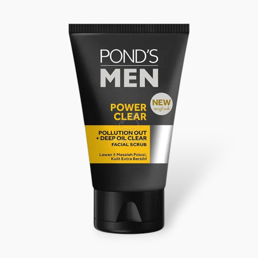 Ponds Men Power Clear Facial Scrub 100g
