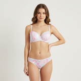 Belleza Lingerie Printed Padded Bra Set - A2136
