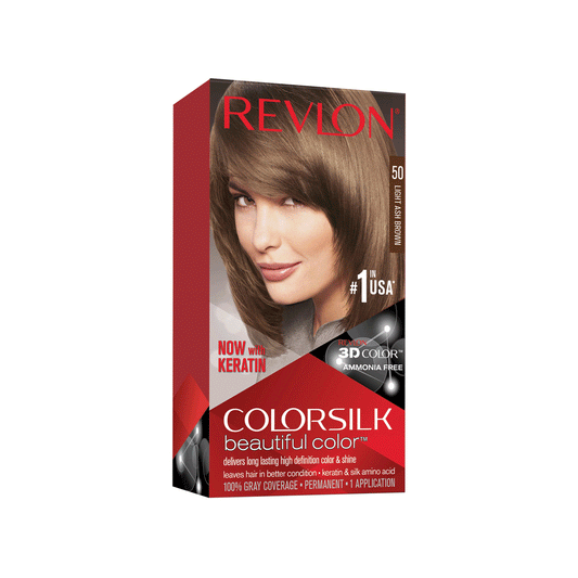 Revlon Silk - 50 Light Ash Brown Hair Color