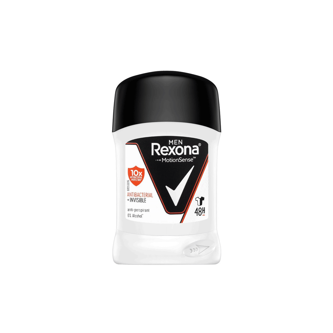 Rexona Antibacterial Invisible Deodorant Stick 40g