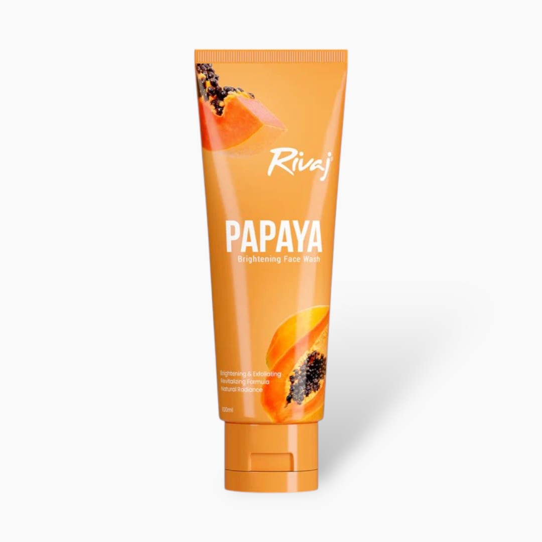 Rivaj Brightening Face Wash - Papaya Extract