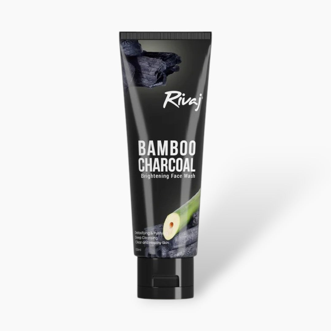 Rivaj Brightening Face Wash Bamboo Charcoal