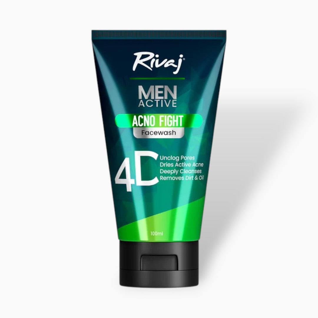 Rivaj Men Acno Fight Face Wash (100ml)