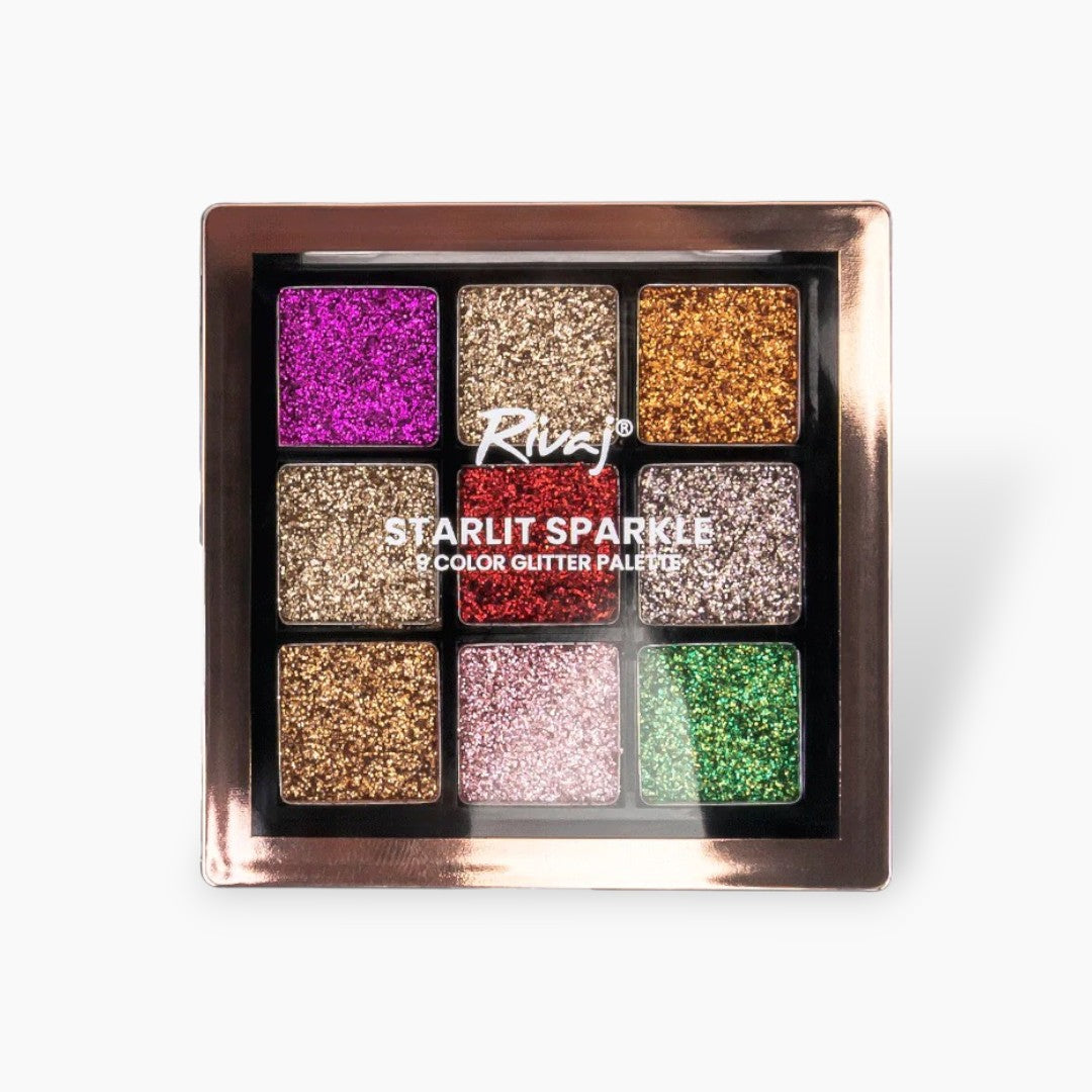 Rivaj Starlit Sparkle Glitter Palette