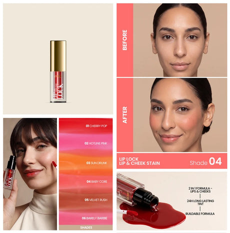 Amrij LIP LOCK LIP & CHEEK STAIN