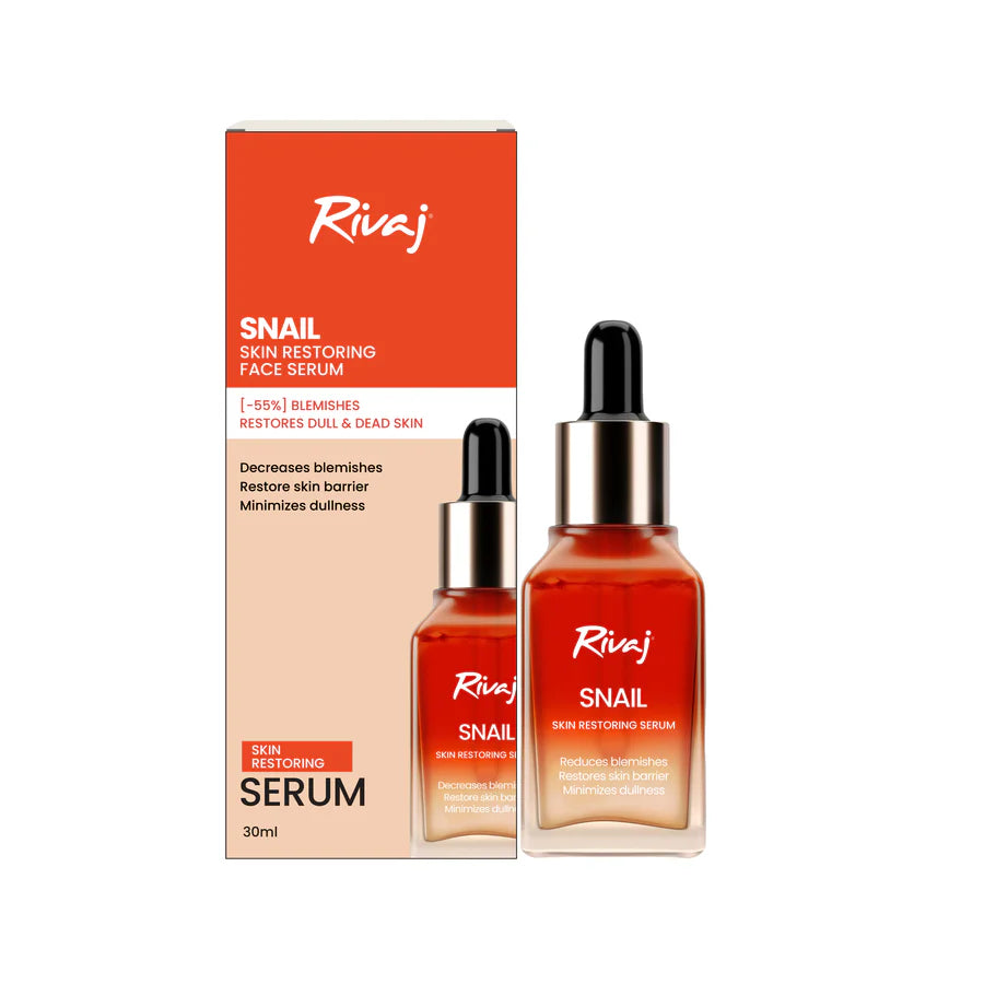 Rivaj Snail Skin Restoring Face Serum 30ml