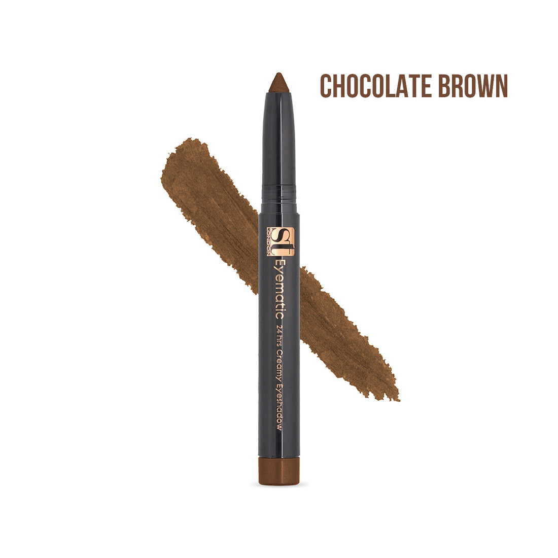 ST.LONDON EYEMATIC CREAMY EYESHADOW CHOCOLATE BROWN