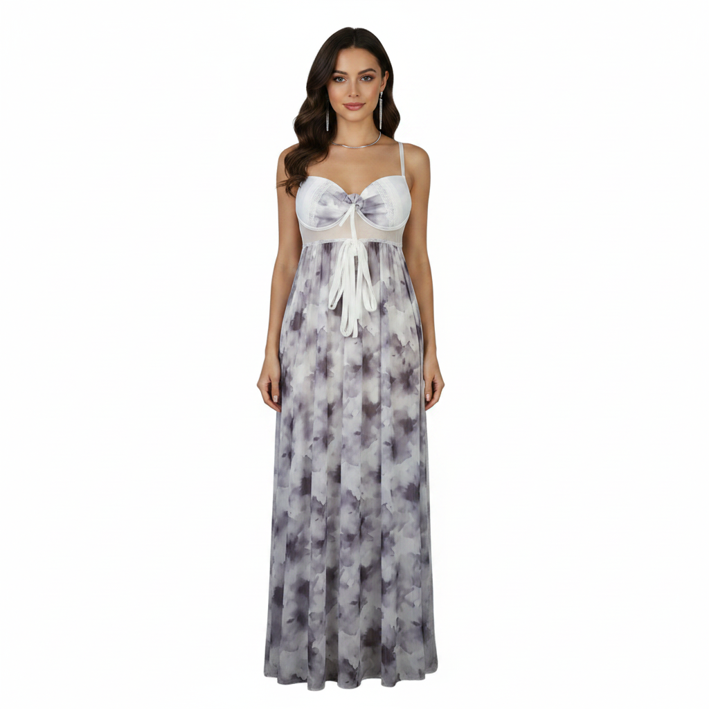 SARI NIGHTY SINGLE LONG LNG5-4434 WHITE L