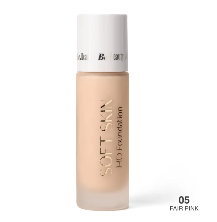 B.BEAUTY SOFT SKIN HD FOUNDATION 5  FAIR PINK 30ML