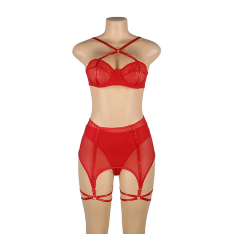 Belleza Lingerie Wire Non Padded Bra Set - 1019