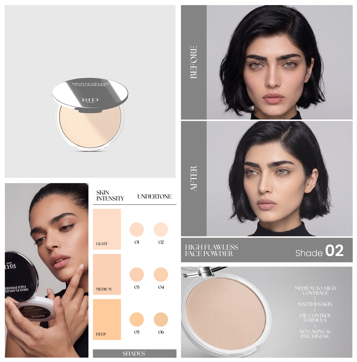 High Flawless Face Powder - RHD