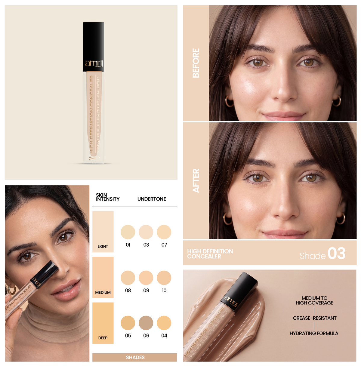 Amrij HIGH DEFINITION CONCEALER