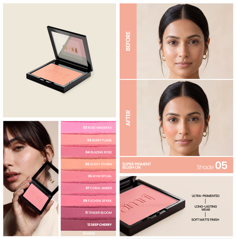 Amrij SUPER PIGMENT BLUSH ON