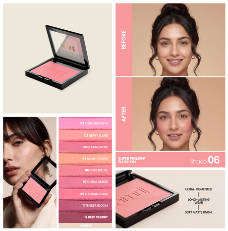 Amrij SUPER PIGMENT BLUSH ON