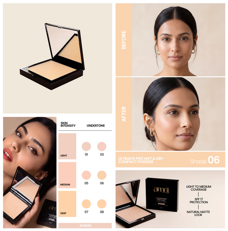 Amrij ULTIMATE PRO WET AND DRY COMPACT POWDER