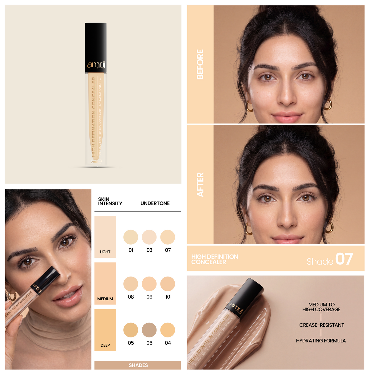 Amrij HIGH DEFINITION CONCEALER