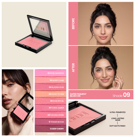 Amrij SUPER PIGMENT BLUSH ON