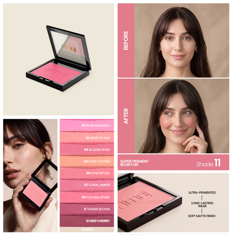 Amrij SUPER PIGMENT BLUSH ON