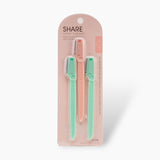 Share Tools Eyebrow Razor F3128A (Pack of 3)