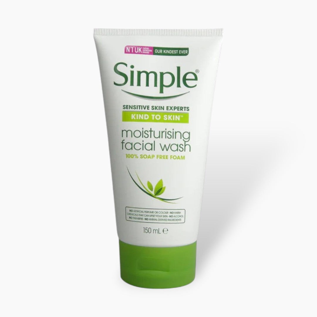 Simple Moisturising Sensitive Skin Facial Wash 150ml