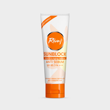 Rivaj SPF60 Anti-Sebum Sunblock (40ml)