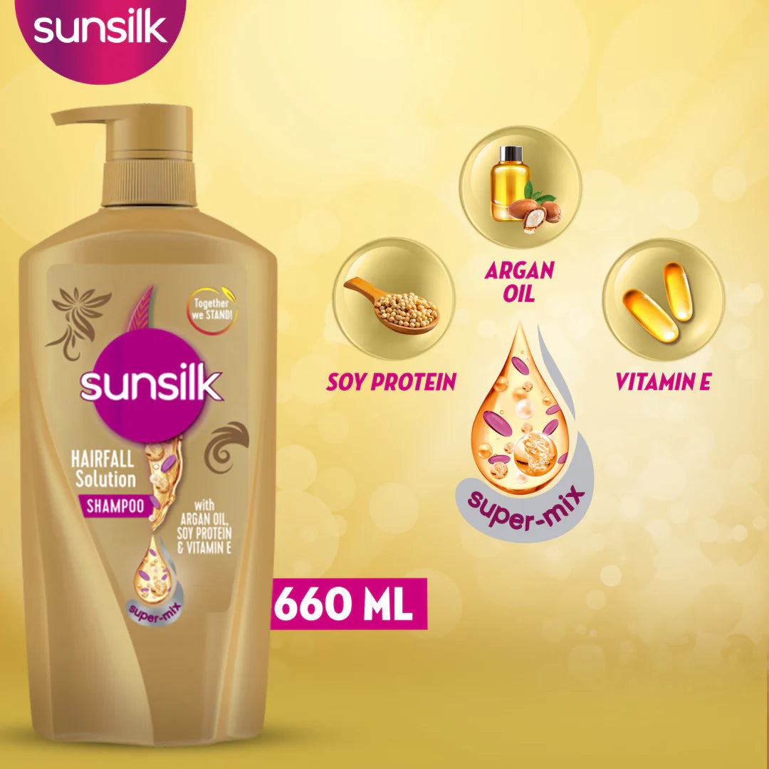 Sunsilk Sunrise Hairfall Solution Shampoo 660ml