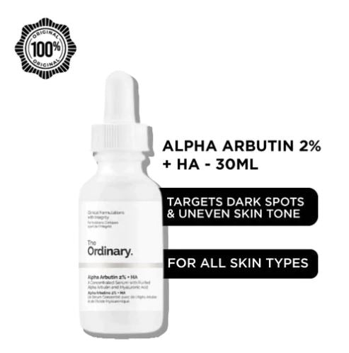 The Ordinary Alpha Arbutin F2% + HA Facial Serum 30ml