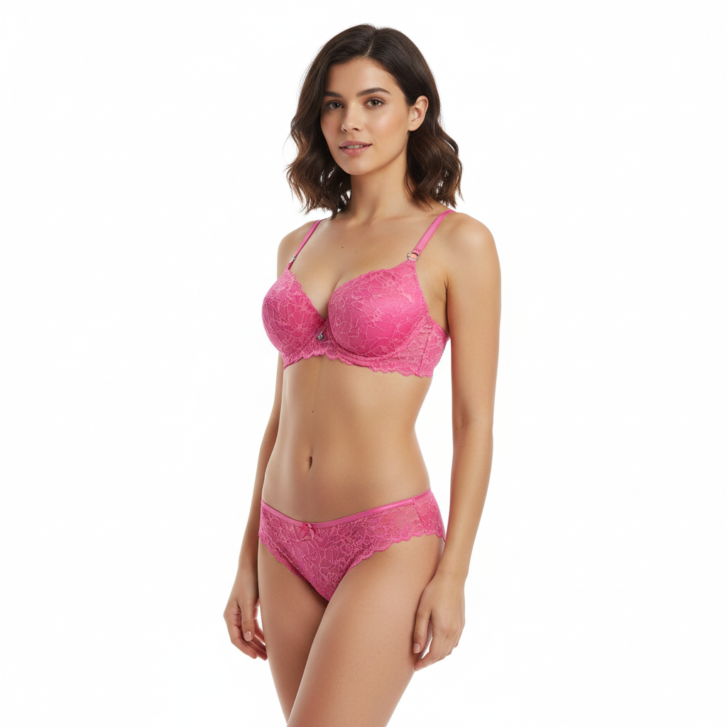 Belleza Lingerie Thin Cup Bra Set - A61060
