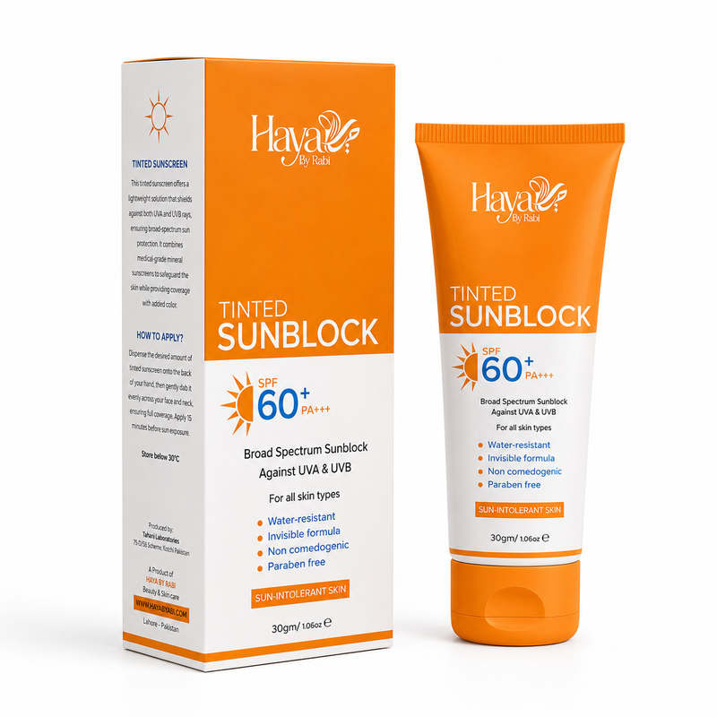 HBR HAYA TINTED SUNBLOCK 30GM