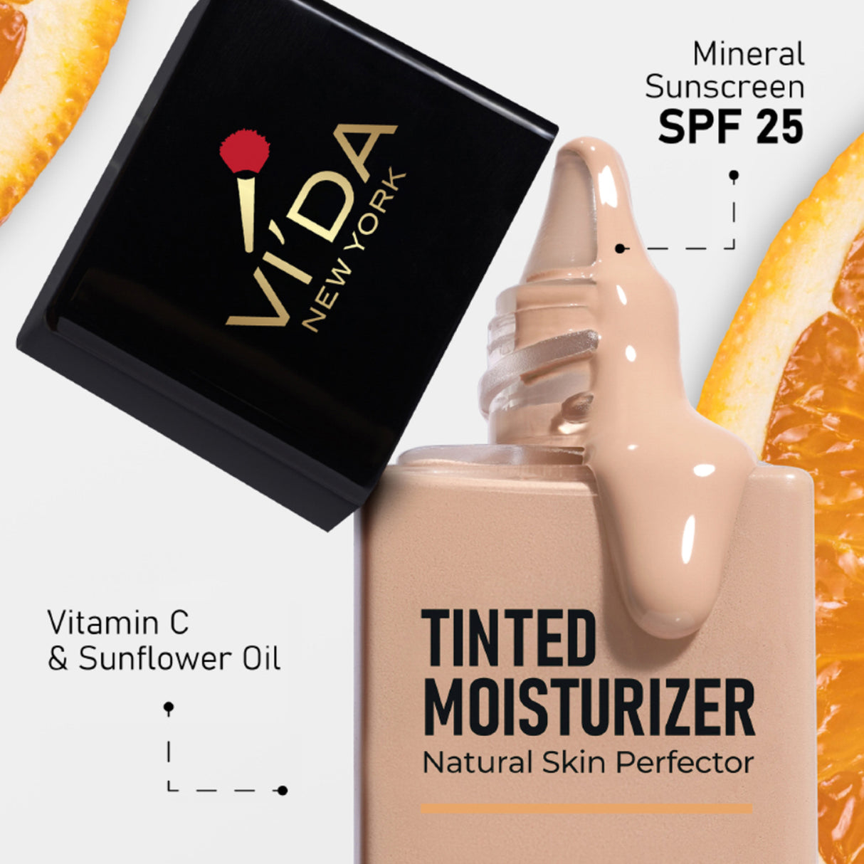 Vida Tinted Moisturizer Natural Skin Perfector 20ml - 116 Sandy