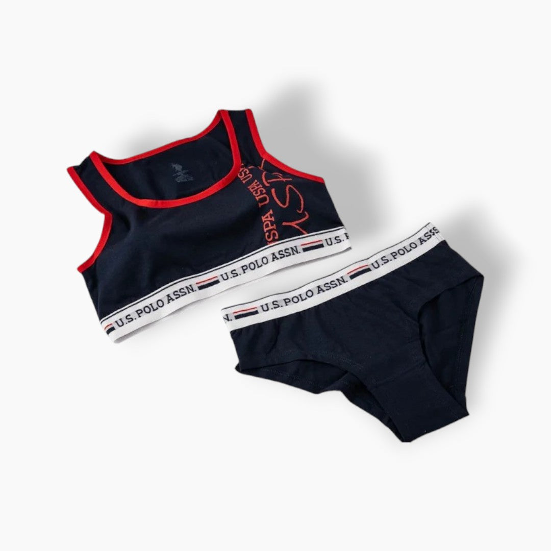 U.S. Polo Assn. Bra Set 66255
