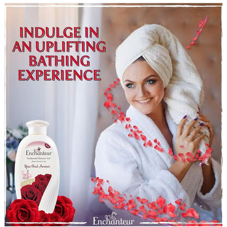 Enchanteur Rose Oud Shower Gel 550ml