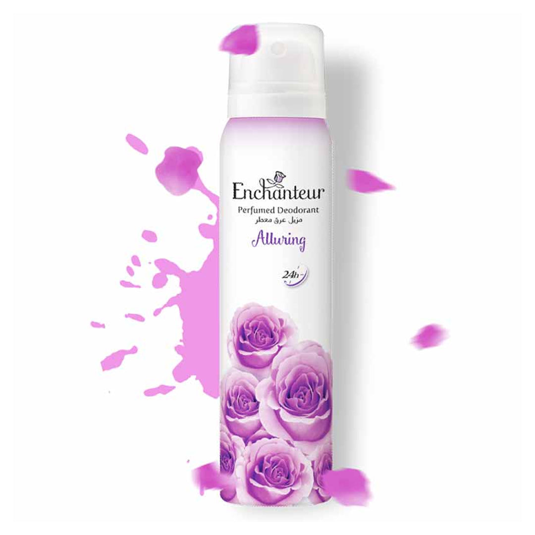 Enchanteur Alluring Perfumed Deo Body Spray For Women 150ml