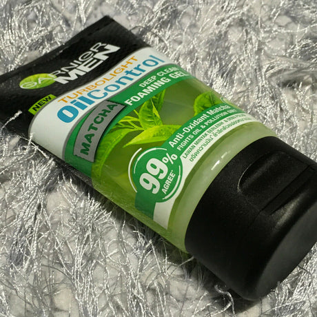 Garnier Men Oil Control Matcha Foaming Gel 100ml