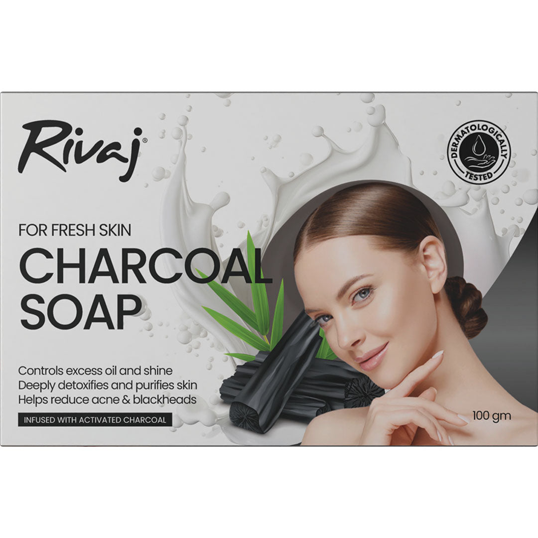 Rivaj Charcoal Soap 100g